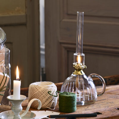 Paraffin Lamp With Handle Large
