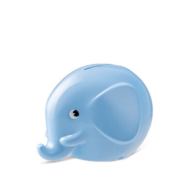 Norsu Money-Box 11cm Babyblue