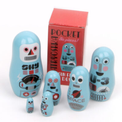 Matryoshka Pocket Robot