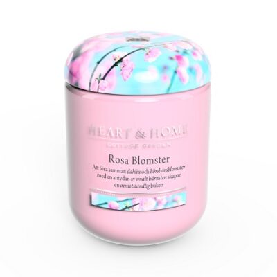Scented Candle “Pink Flowers” 340g