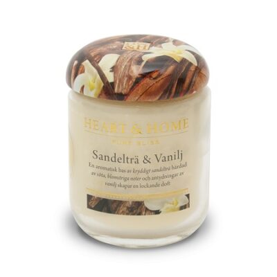 Scented Candle Sandalwood & Vanilla