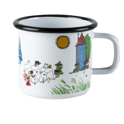 Moomin Enamel Mug 3,7 dl – Moominvalley