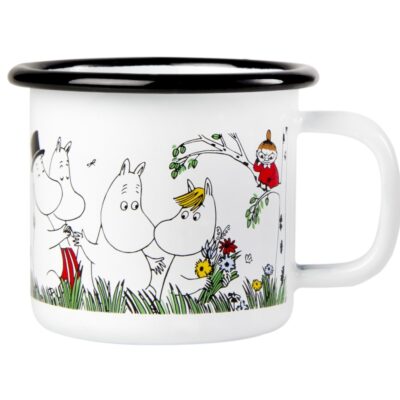Moomin Enamel Mug 1,5 dl – Happy Family
