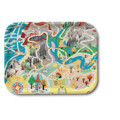 Moomin Tray – “Map”