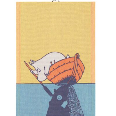 Moomin Tea Towel – Moomin & Boat
