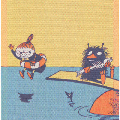 Moomin Tea Towel – Little My & Stinky