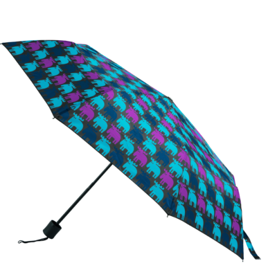 MOZ Foldable Umbrella – Blue/Purple