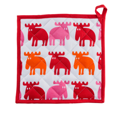 MOZ Pot Holder – Red/Pink/Orange