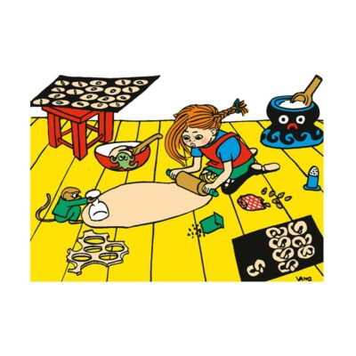 Magnet – Pippi Longstocking, Baking