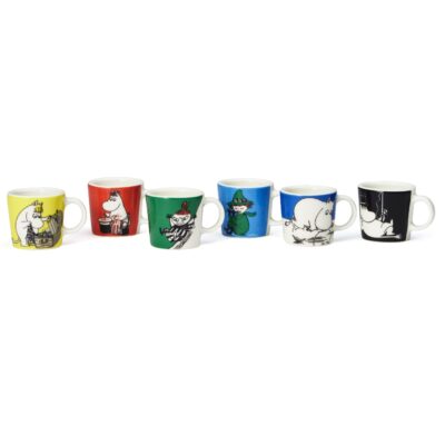 Moomin Mini-Mugs 6-Pack – First Classic- Arabia
