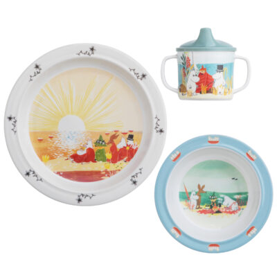 Moomin Child Plate Set 3- Pieces – Our Sea