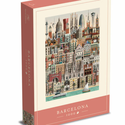 Pussel, Barcelona – 1000 Bitar