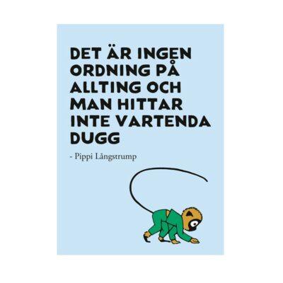 Magnet Pippi Ingen Ordning