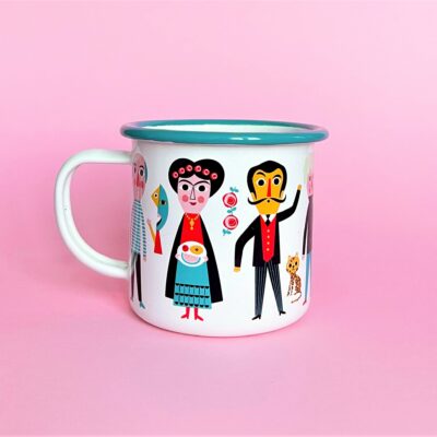Emaljmugg – Art Lover