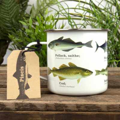Emaljmugg – Fisk