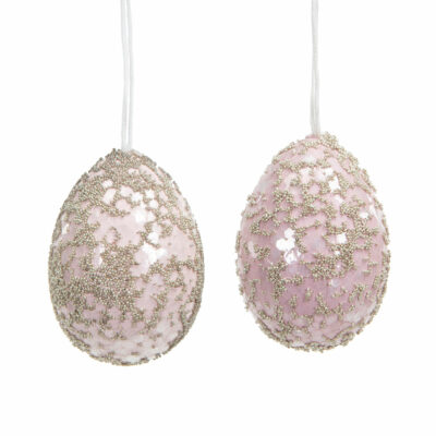 Hängande Ägg Rosa