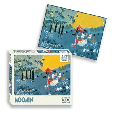 Mumin pussel 1000 bitars – Blå